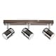 image 4 of ValueLights Rosie Spotlight Gloss Black Spotlight and GU10 Spotlight LED 5W Cool White 6500K Bulb Black