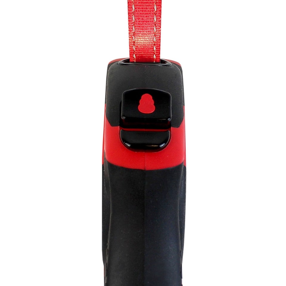 image 1 of KONG Terrain Retractable Dog Lead 5m Red Small