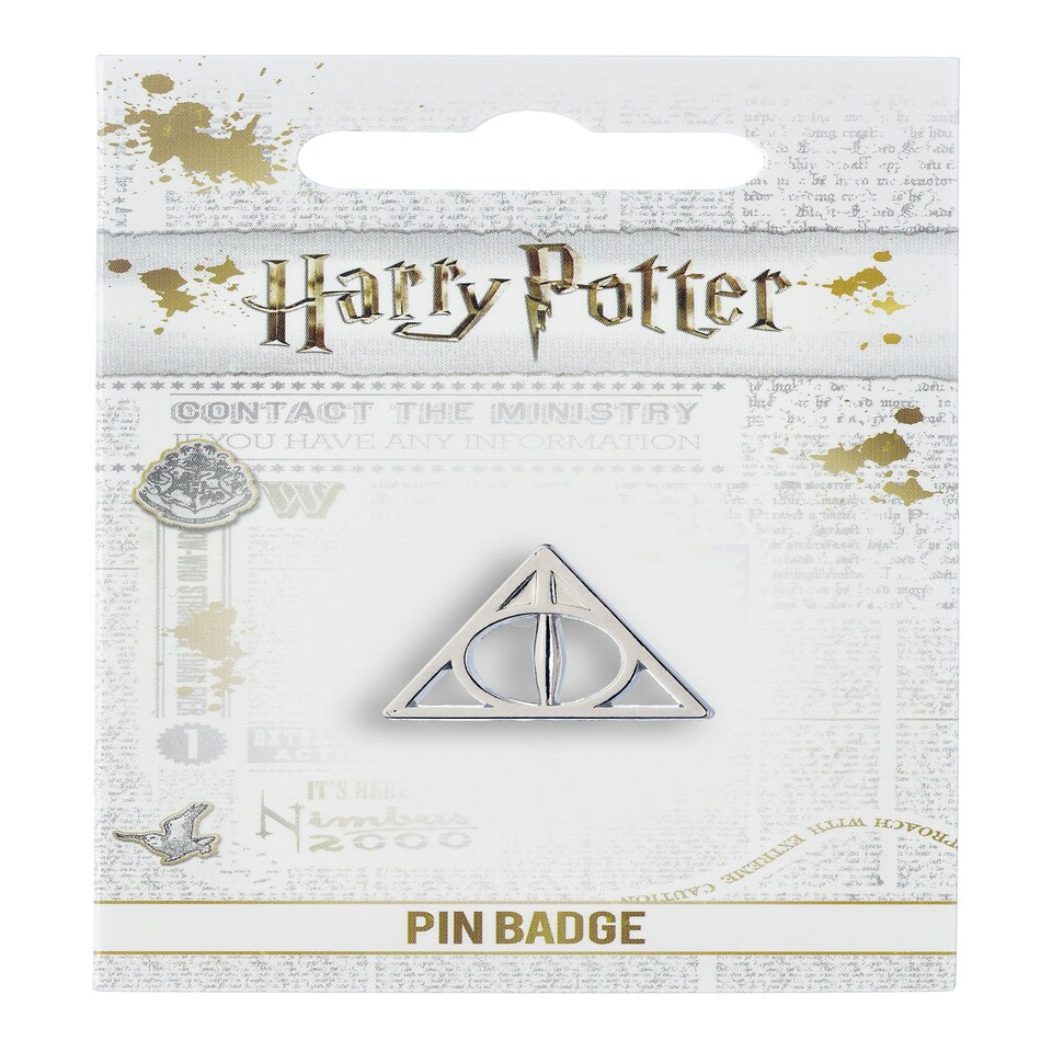 image 1 of Deathly Hallows Pin Badge HPPB0054