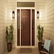 image 2 of Byron 1 Light Outdoor Medium Wall Lantern Light Imperial Bronze IP44, E27