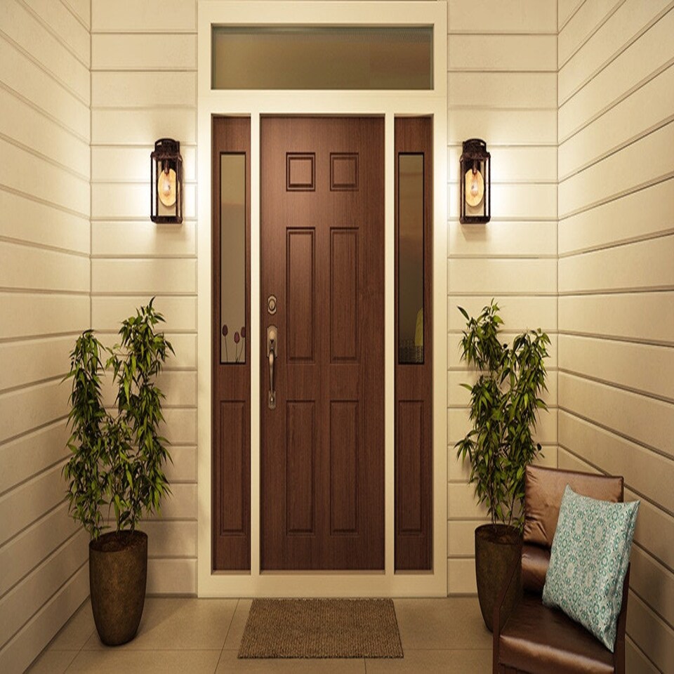 image 1 of Byron 1 Light Outdoor Medium Wall Lantern Light Imperial Bronze IP44, E27