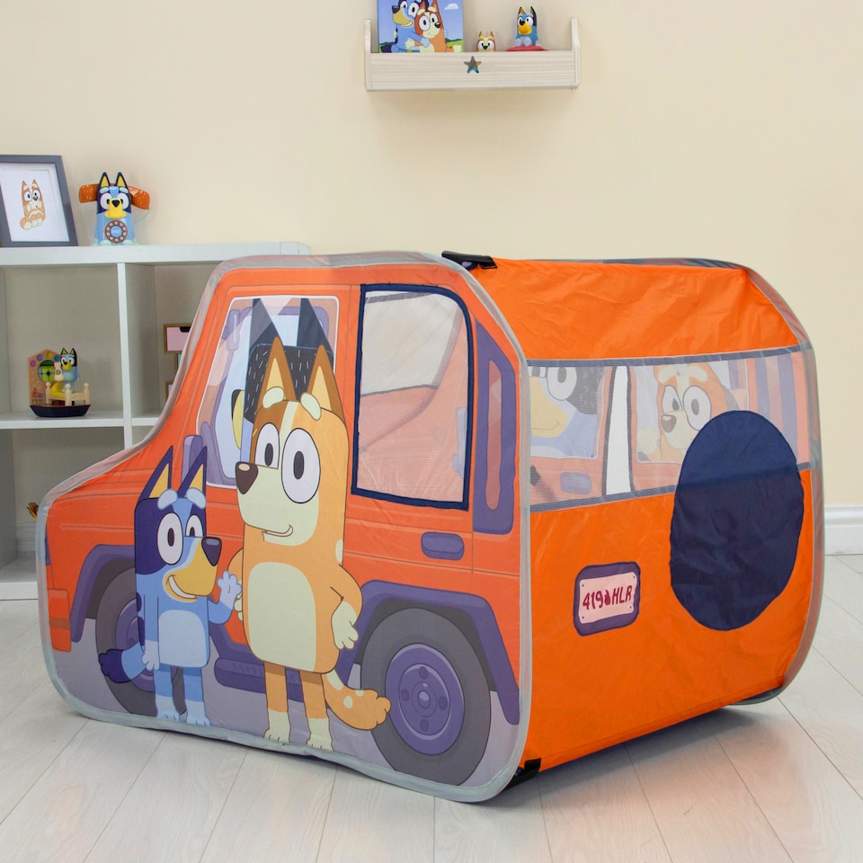 image 1 of Bluey Four Wheel Drive Feature Play Tent