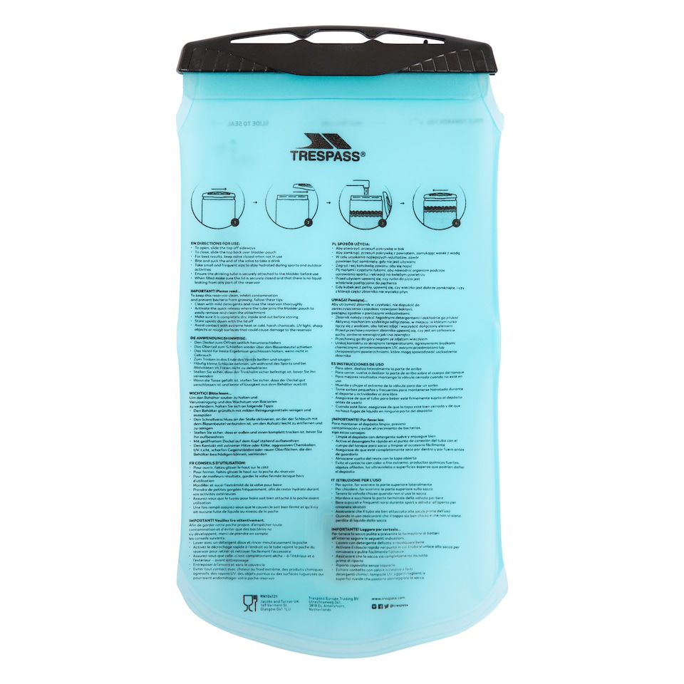 image 1 of Trespass Quenched 2L Hydration Bladder