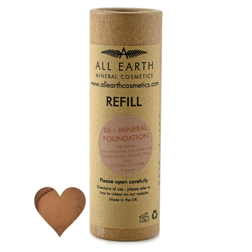 image 1 of Mineral Foundation shade 06, Refill 8g (All Earth Mineral Cosmetics) Multi