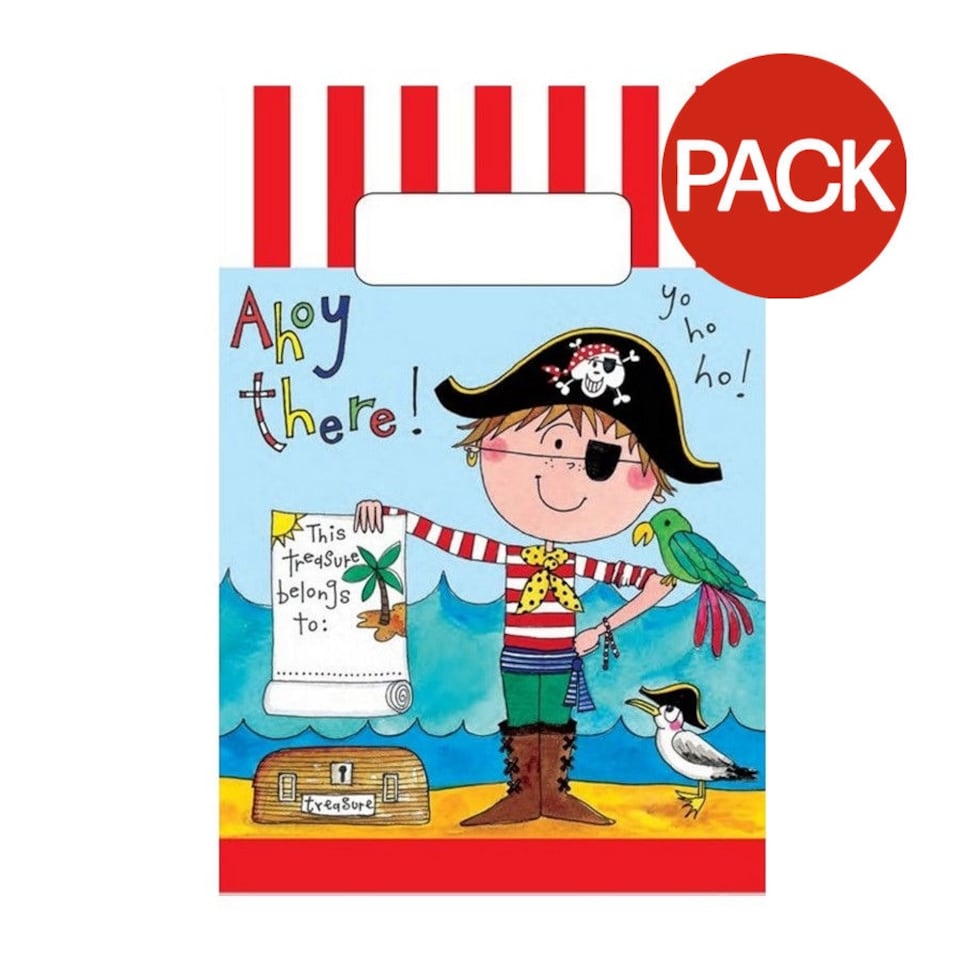 Rachel Ellen Ahoy There ! Party Bags (Pack of 6) - Multicoloured - One Size