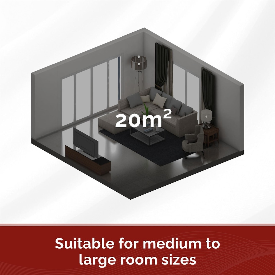 image 1 of Rediffusion 2000W Convector Heater with Timer