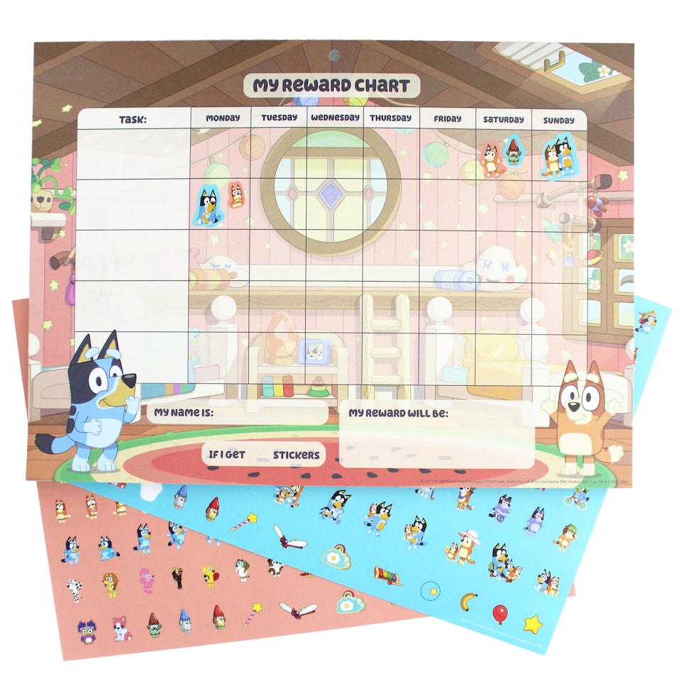 image 1 of Bluey Reward Chart
