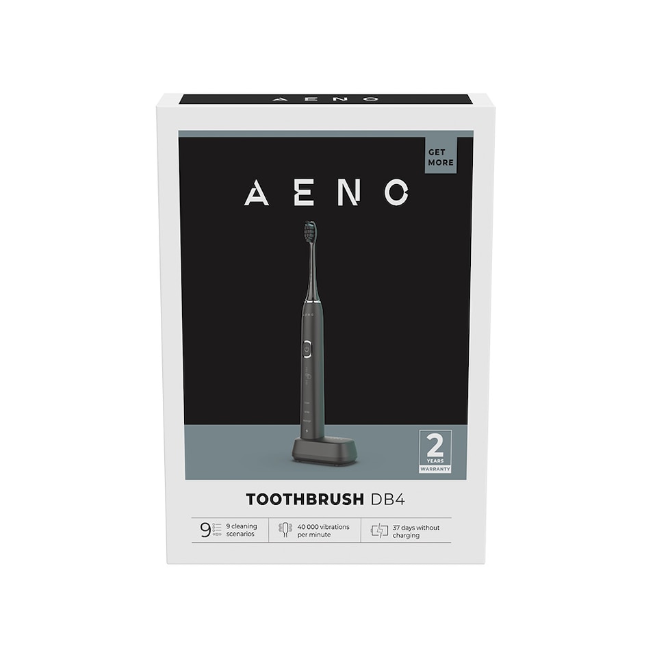 image 1 of AENO DB4 Sonic Electric Toothbrush Black