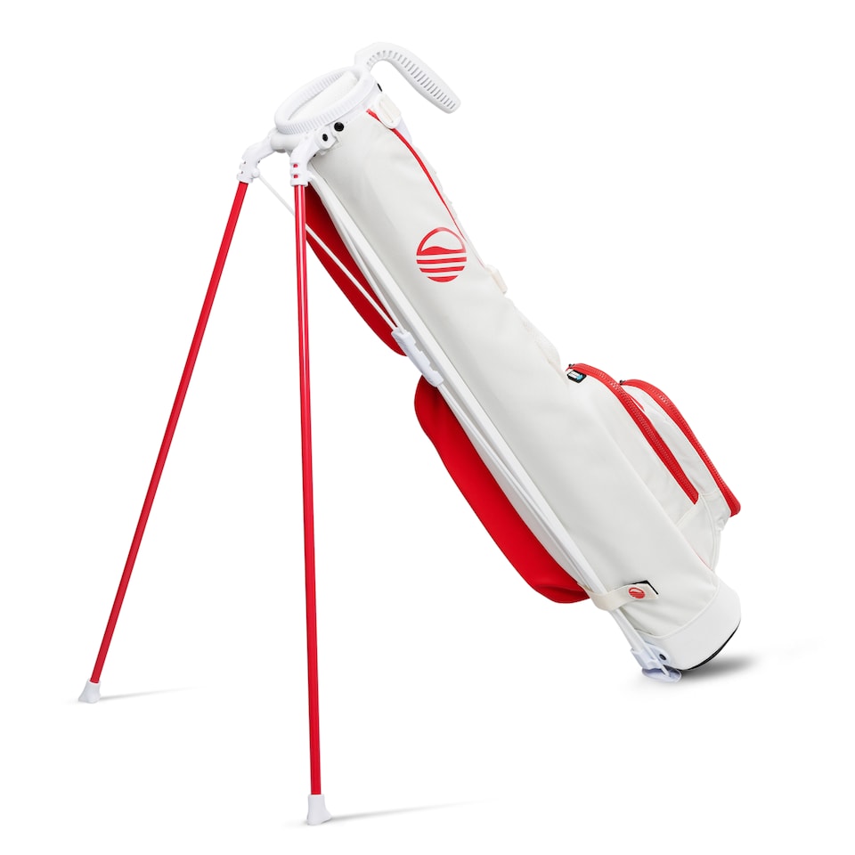 image 1 of Loma Golf Bag - Red / White