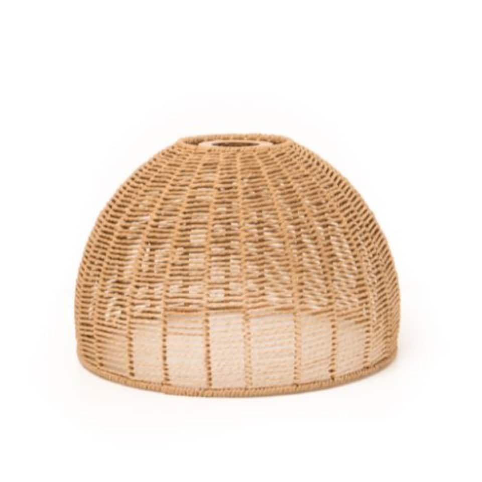 image 1 of Wicker Ceiling Light Shade Pendant 29cm | Brown | 1 - Wicker | Single | 1
