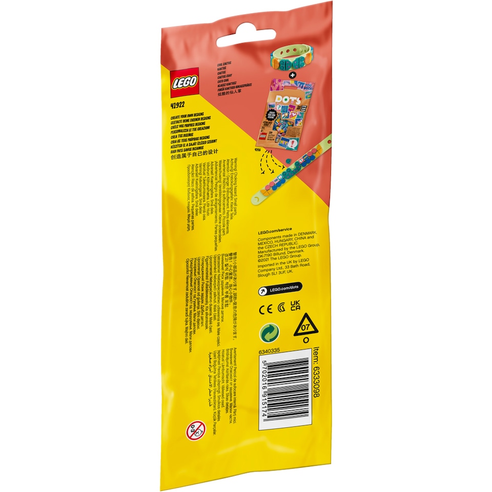 image 1 of LEGO DOTS Cool Cactus Bracelet Building Set