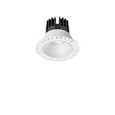 Game Integrated LED Trimless Round Recessed Downlight White 1100Lm 3000K