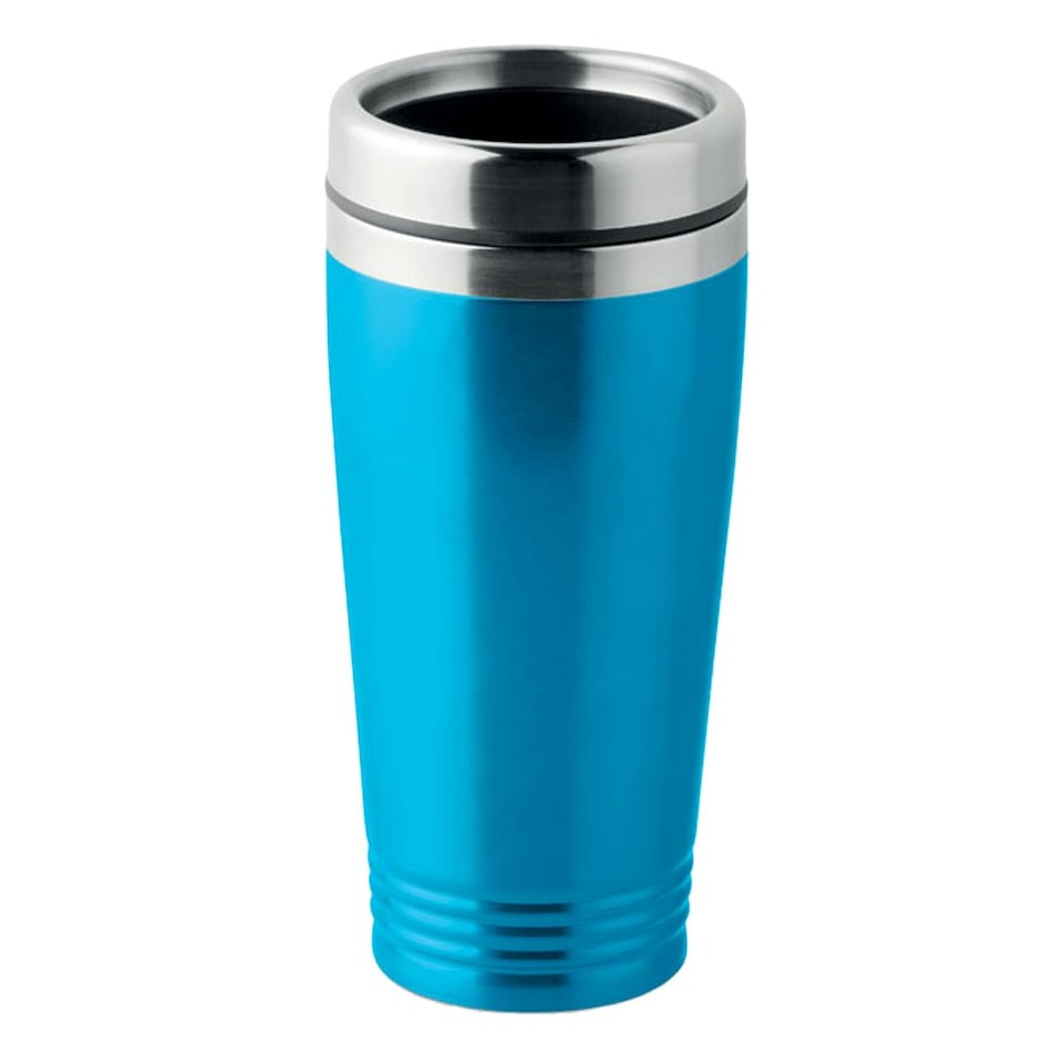 MidOcean Rodeo Colour Double Wall Travel Cup - Turquoise - One Size Blue