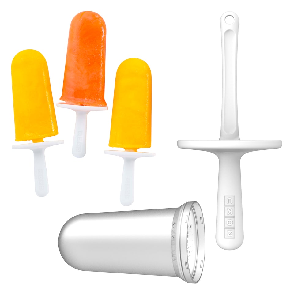 image 1 of Classic Ice Pop Mould - Set with 6 Sticks for Homemade Pops | Green | Green