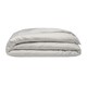 image 1 of Belledorm 400 Thread Count Egyptian Cotton Oxford Duvet Cover - Ivory - Double
