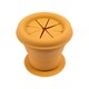 image 1 of Tiny Dining Baby Silicone Suction Snack Pot - 330ml - Ochre Orange