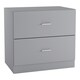 image 10 of 2-Drawers Chest Cabinet Grey | Unit Colour: Grey