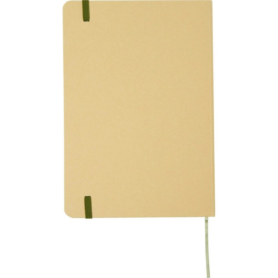 image 1 of Nelida Hard Cover Recycled A5 Notebook - Forest Green - One Size