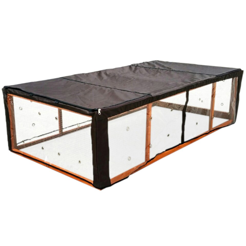 image 1 of Charles Bentley Guinea Pig / Pet Enclosed Run Weatherproof Cover for PET/RUN.02