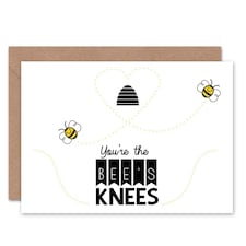 You're Bees Knees Love Honeybee Friend Friendship Card
