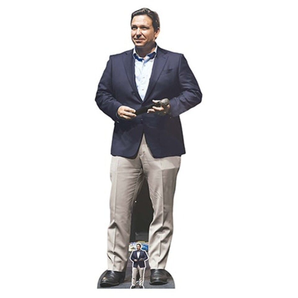 Governor of Florida Ron DeSantis Lifesize Cardboard Cutout 186cm