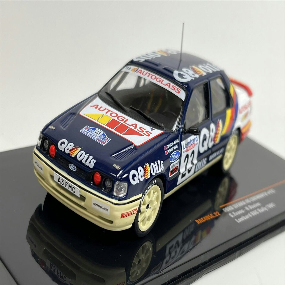 image 1 of Ford Sierra RS Cosworth 1991 #23 Lombard RAC Rally G Evans H Davies 1:43 IXO Models RAC405C22