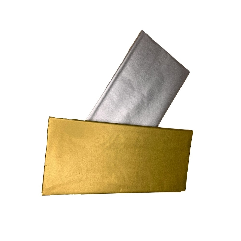 image 1 of Pack of 10 Gold 50x75cm Acid Free Tissue Paper