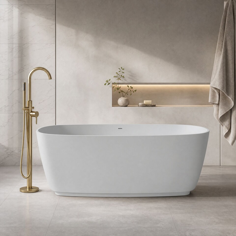 image 1 of Balterley Divita Bath 1495 x 720 (No Waste)