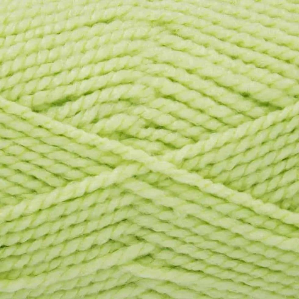 King Cole Green Big Value Baby Chunky Yarn (Value Pack 12 x 100g Balls) For Crochet, Knitting - 152m per ball