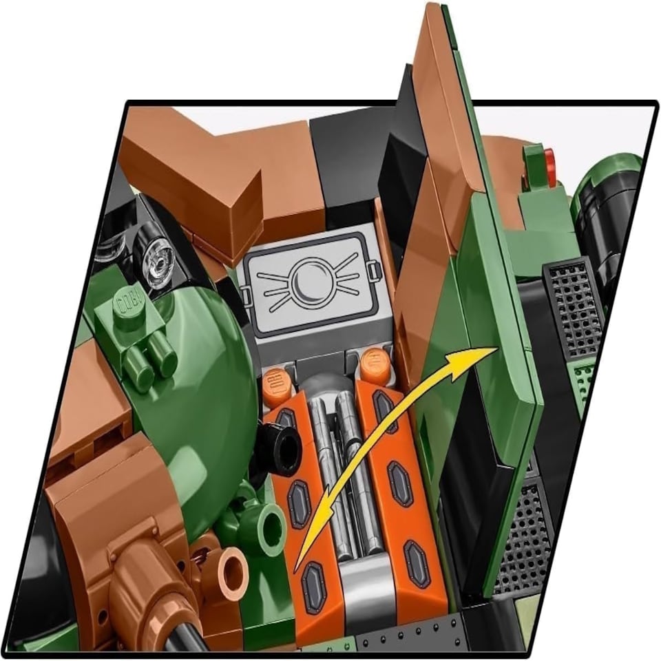 image 1 of Cobi 2624 - Armed Forces - T-72 Mir 724 pcs