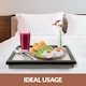 image 4 of GEEZY Sloth Design Wooden Lap Serving Tray with Bean Bag Cushion 44x34cm