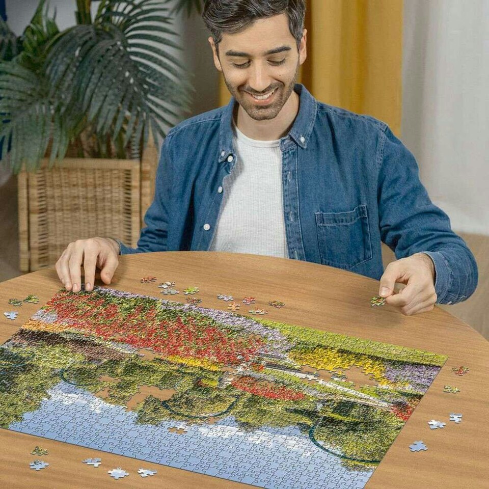 image 1 of Ravensburger Beautiful Gardens Stresa Italy 1000 Piece Jigsaw Puzzle