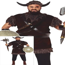 Fancy Dress Adult Mens Viking - M