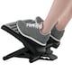image 6 of Foot Rest for Under Desk with Massage Function, Adjustable Angle and Height Black