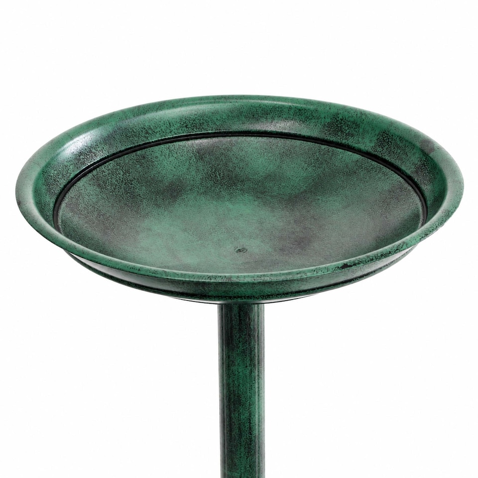 image 1 of Traditional Ornamental Garden Pedestal Bird Bath Outdoor Water