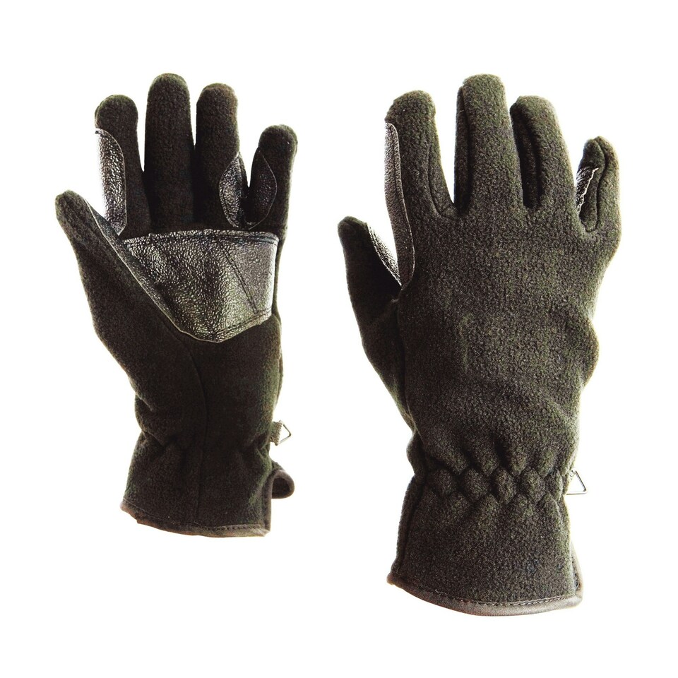 image 1 of Dublin Adults Unisex Polar Fleece Riding Gloves - Black - X-Small Black | X-Small
