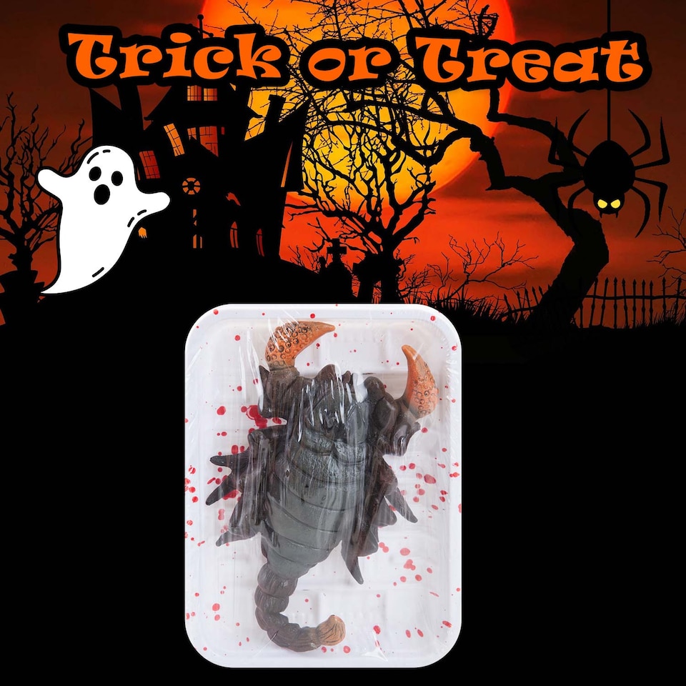image 1 of PMS Halloween Scorpion Insect Decoration - 18.5 x 13.5 cm