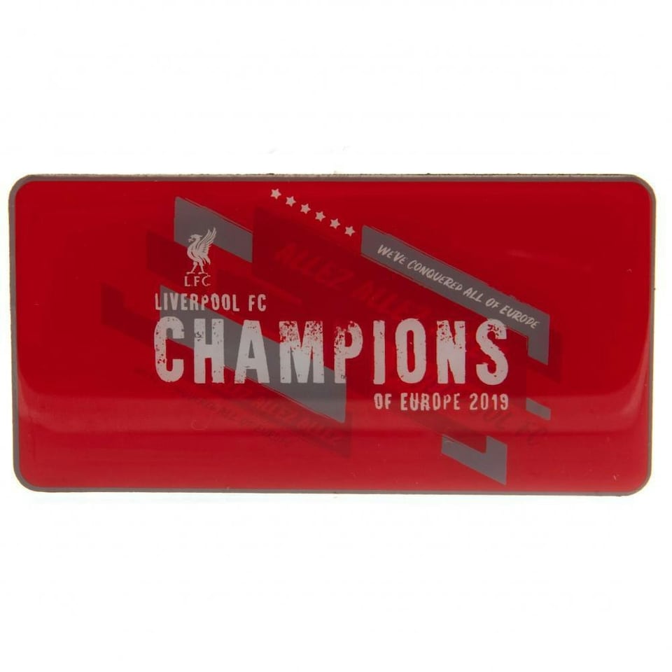 image 1 of Liverpool FC Champions Of Europe Fridge Magnet - Red - One Size