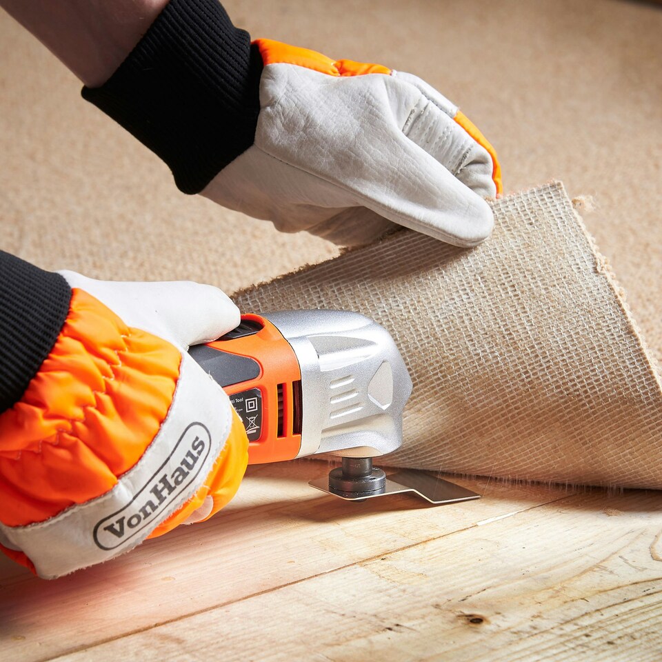 image 1 of VonHaus 280W Oscillating Multitool with Sanding Pads and Carry Case