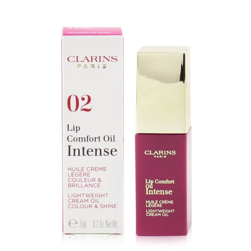image 1 of Clarins Lip Comfort Oil Intense 7ml - 02 Intense Plum