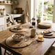 image 4 of Argon Tableware 30cm Round Placemats - Set of 6 - Woven Palm Leaf Serving Dish Trays Cake Boards Table Protector Mats | Brown | Brown | One Size | 6