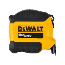 Dewalt Hand Tools Compact Series Tape Measure - Multi Colour - 8m/26ft (Width 28mm)
