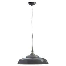 Interiors by Premier Grey Large Pendant Light