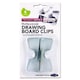 image 1 of Pack of 4 Drawing Board Clips by Premier Office