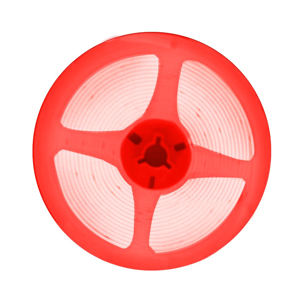 Ener-J 24V COB LED Strip Light 5m 480 LEDs Per Metre Red 12W