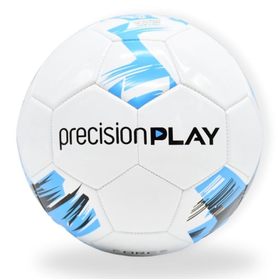 image 1 of PrecisionPLAY Force Football - 5 - White/Fluo Blue/Black - PrecisionPLAY - PPF000205 White