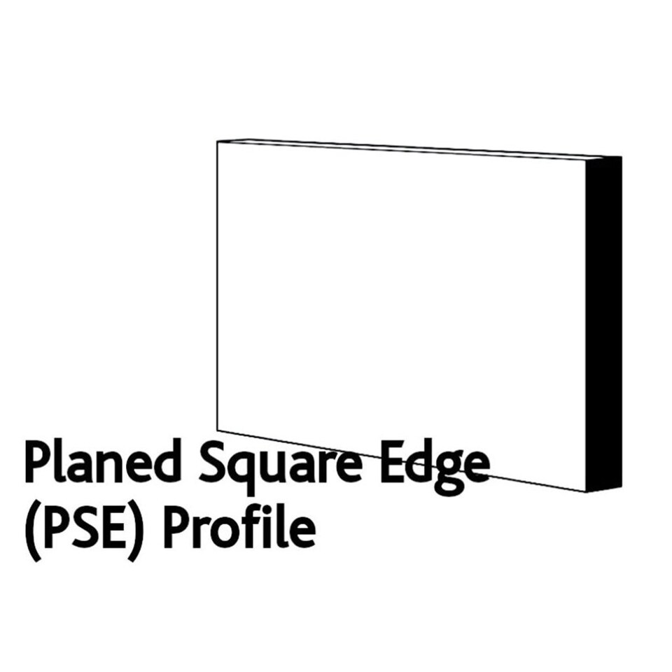 image 1 of PACK OF 5 (Total 5 Units) - 18mm x 94mm White Primed MDF Planed Square Edge Skirting Board - 4400mm Length