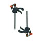 image 3 of 4" Quick Release Rapid Bar Clamp Holder Grip Spreader Speed Clamps 12 Pack