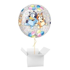 Bluey and Bingo Orbz Foil Helium Balloon - Inflated Balloon in a Box
