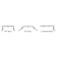 image 3 of 19mm 400cm Satin Silver Ball End Eyelet Bay Pole Set 400cm | Silver | Silver